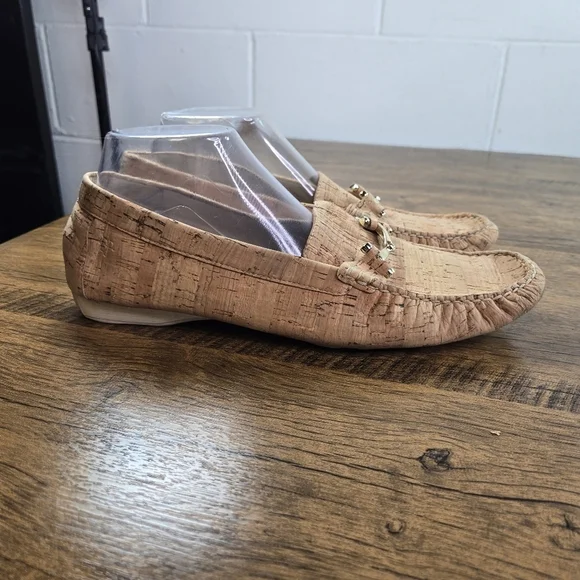 Donald J. Pliner Loren Cork Driving Mocs Loafers Horsr Bit - Picture 9 of 11